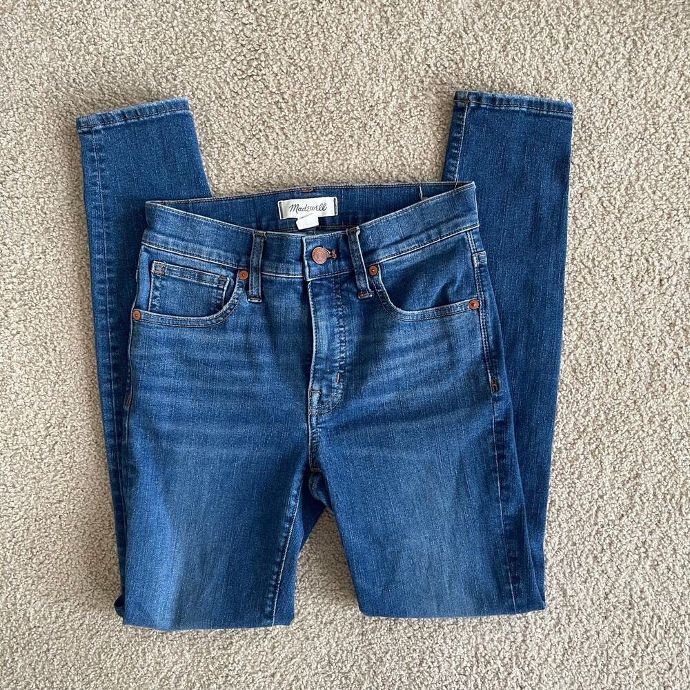 Madewell 9” mid-rise skinny denim jeans - Size 25
